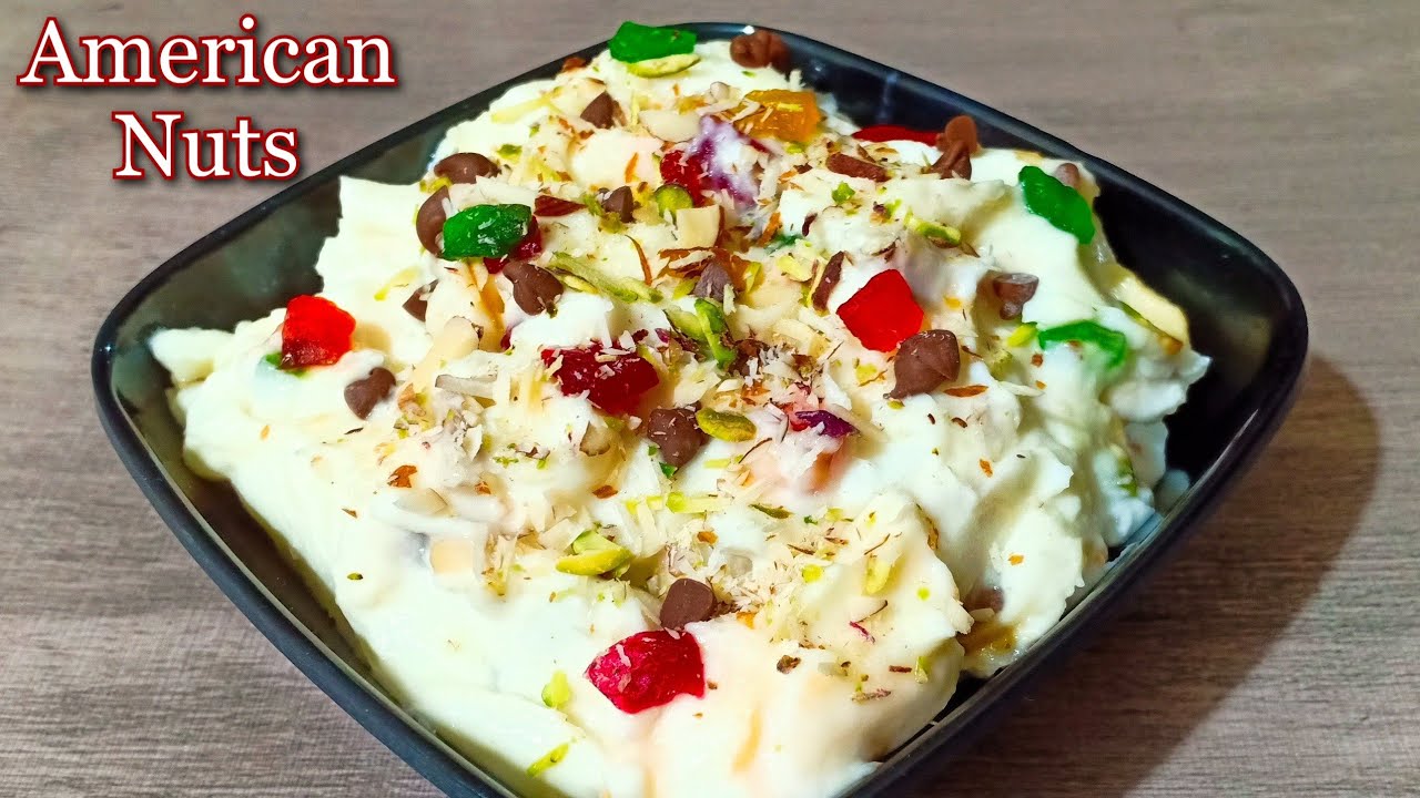 कम खर्च में घर पर श्रीखंड़ बनाने की विधि | Shrikhand | American Nuts Shrikhand | Shreejifood