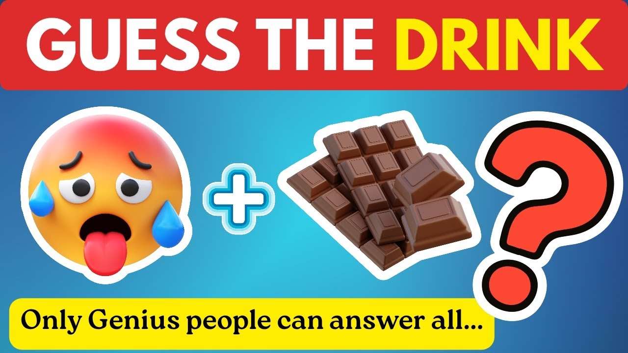 Guess the Drink 🥤| Only Genius people get 10/10 | Quiz Challenge #quiz #foryou #exploreytpage #fun