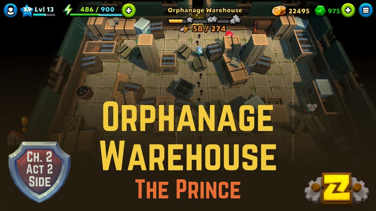 Orphanage Warehouse - The Prince Side Quest - Puzzle Adventure