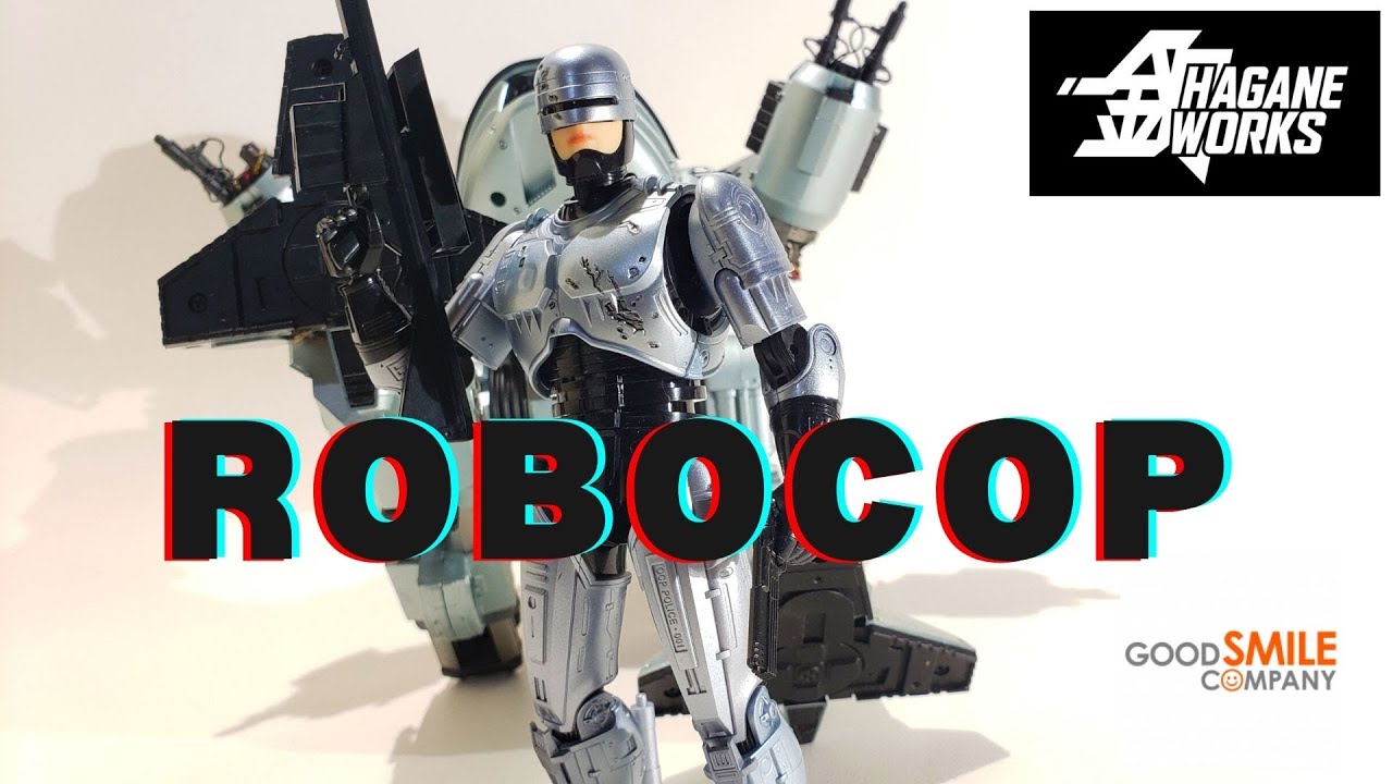 Diecast Robocop - Good Smile Company Hagane Works Bust It Open Action Figure Review