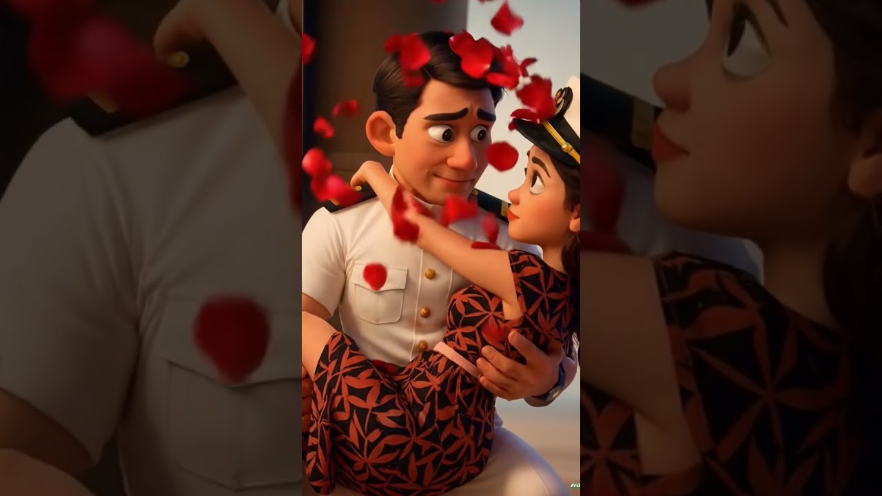 Sometimes life feels just like a fairytale. Watch this beautiful moment between a sailor with her.