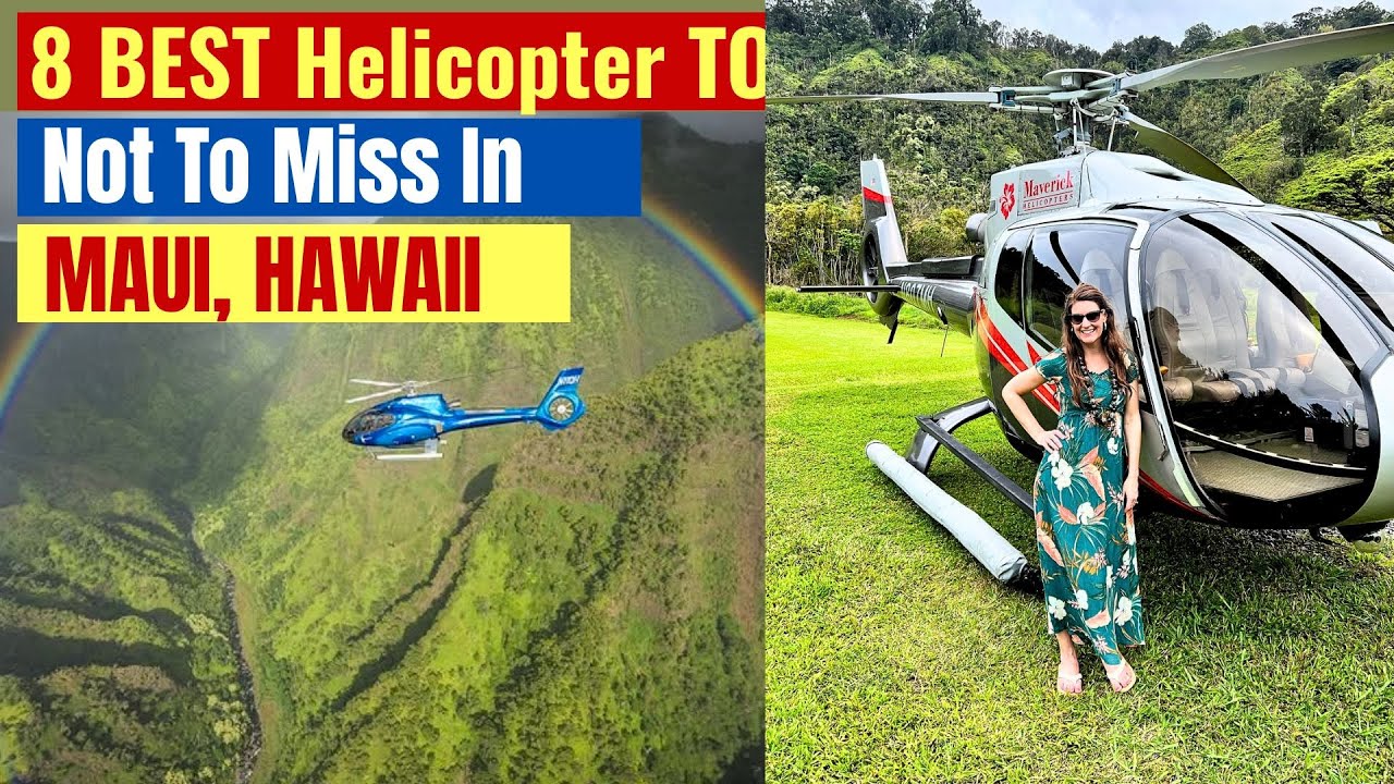 Hawaii Helicopter tours Maui | Top 5