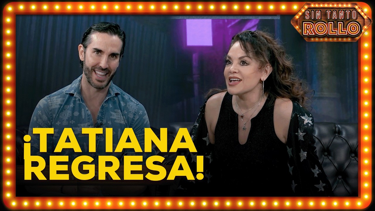 Tatiana revela su show “Retro Pop” y la razón de su regreso ochentero | SIN TANTO ROLLO