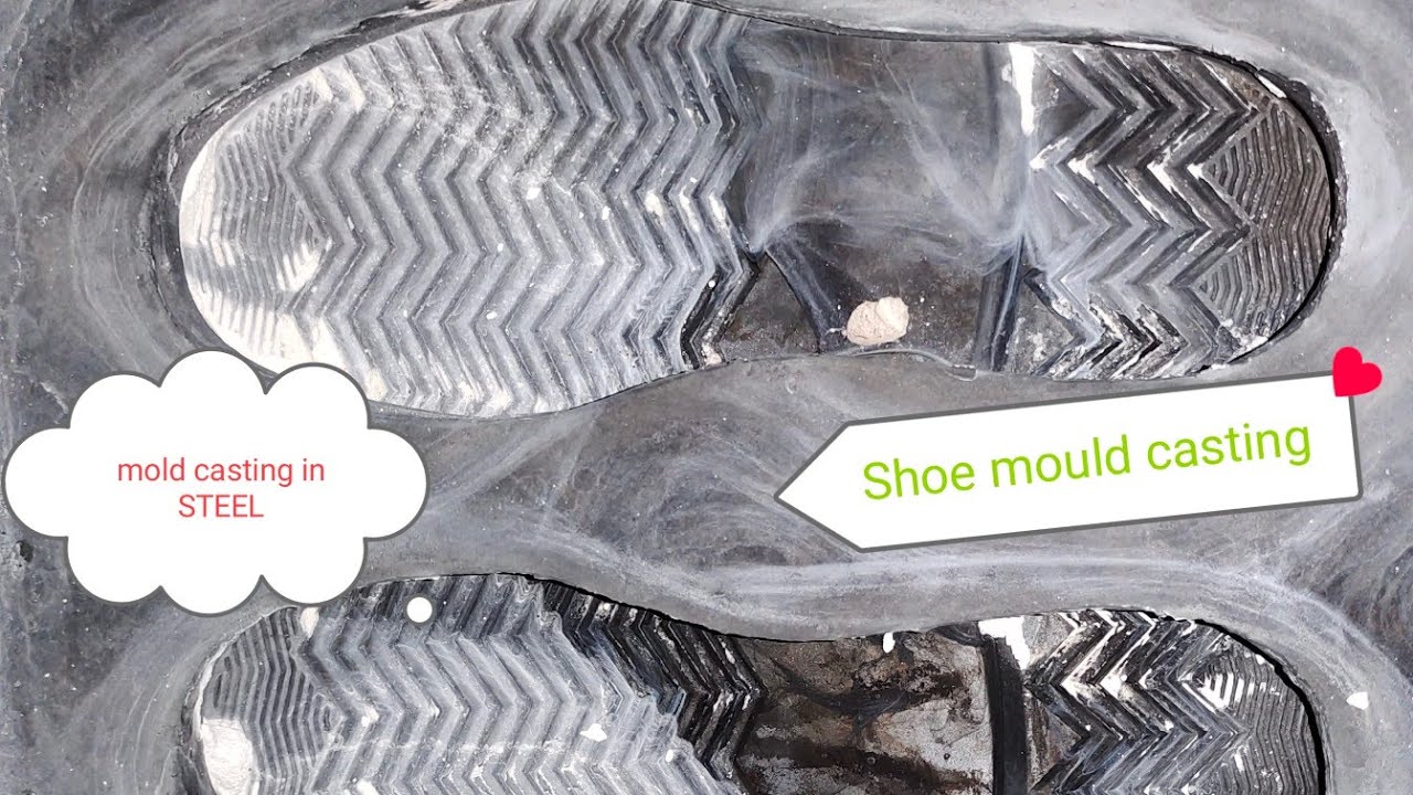 shoe mould casting in STEEL sole mold casting and Mould manufacturing
