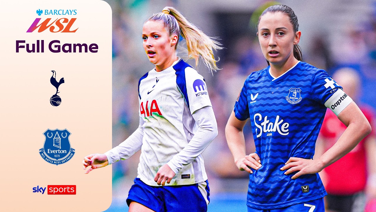 LIVE! | Spurs vs Everton | Women's Super League