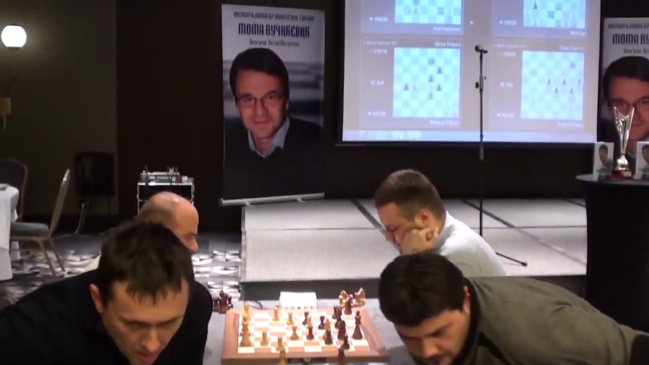 GM Ivan Ivanišević - GM Dalibor Stojanović (blitz chess in Belgrade)