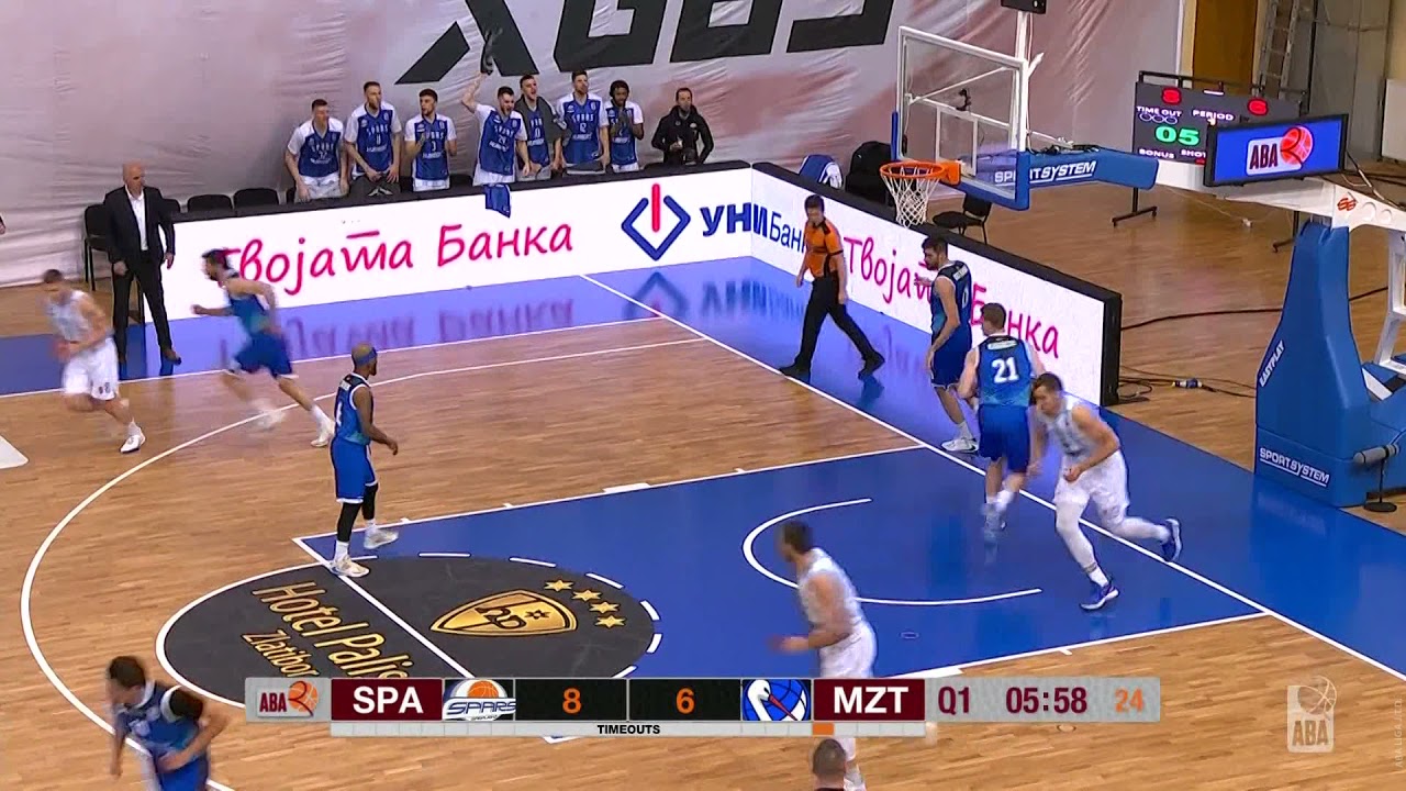 Dunk by Kenan Kamenja&scaron; (Spars &ndash; MZT Skopje Aerodrom, 22.3.2021)