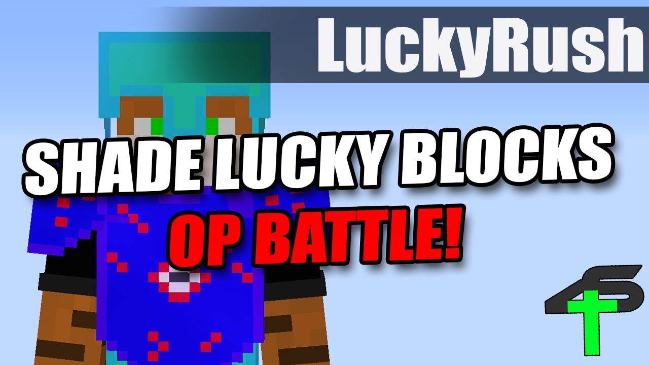 SHADE LUCKYBLOCKS OP BATTLE! | Lucky Rush | Items4Sacred Mit baastiZockt [GER]