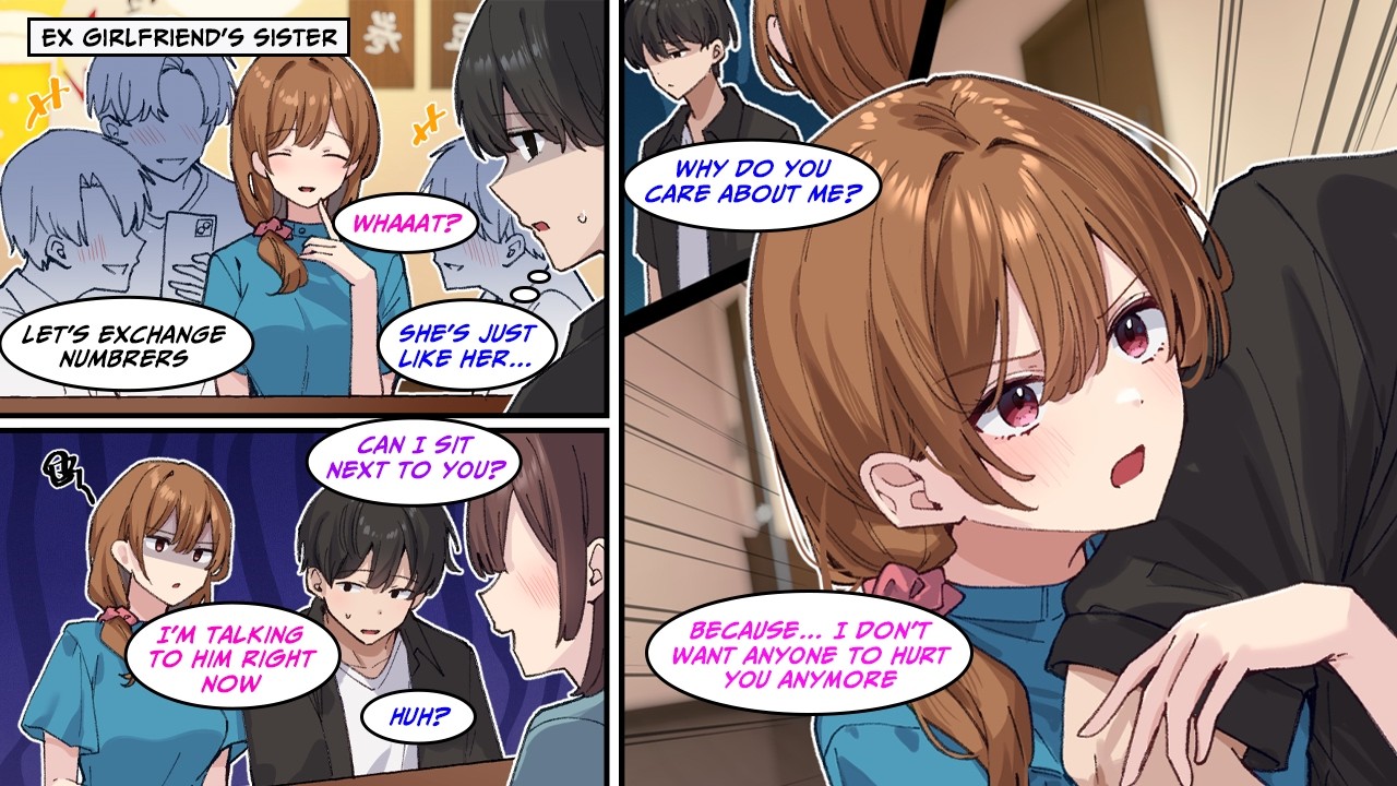 [Manga Dub] At a mixer, I unexpectedly met my ex-girlfriend’s younger sister...