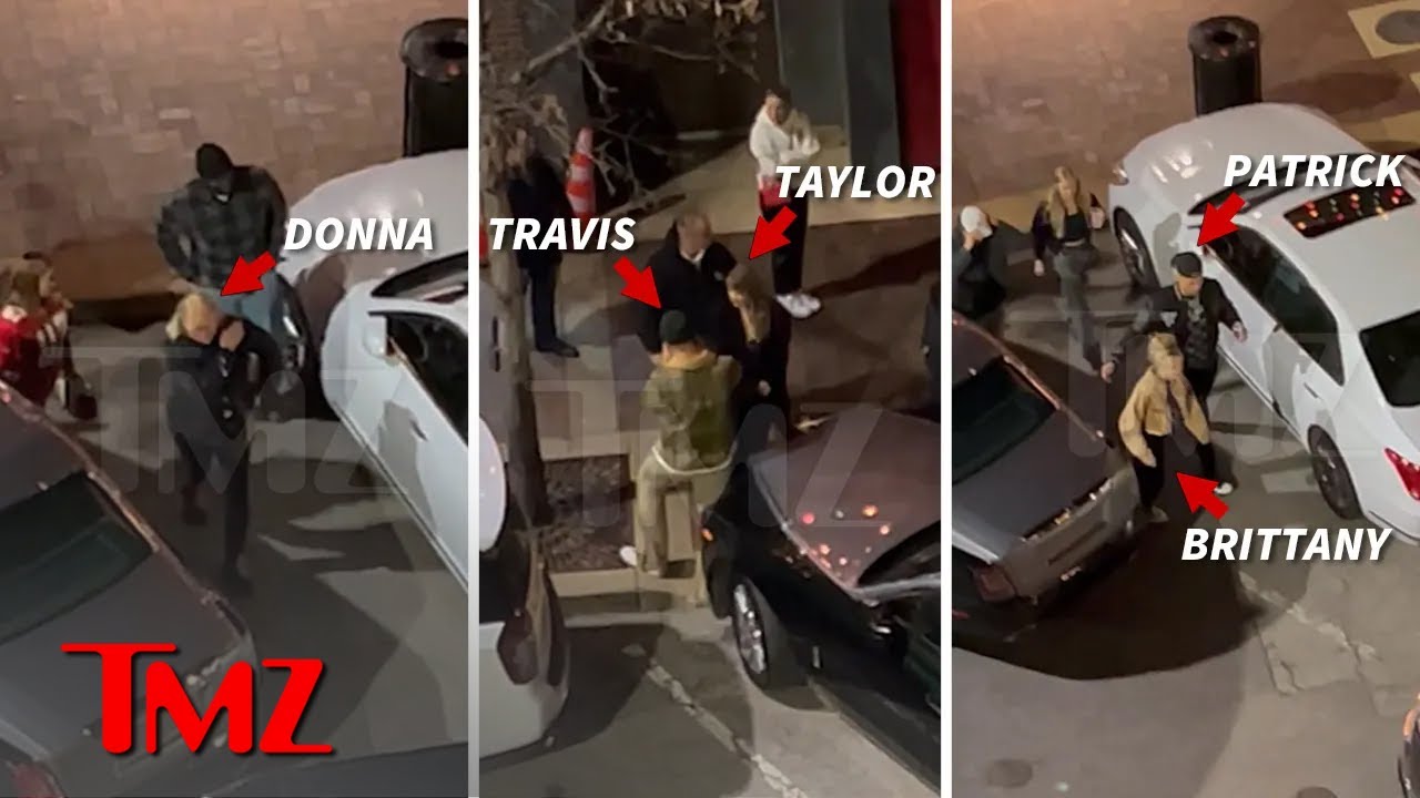 Taylor Swift Parties with Travis Kelce, His Mom and Teammates in Kansas City | TMZ