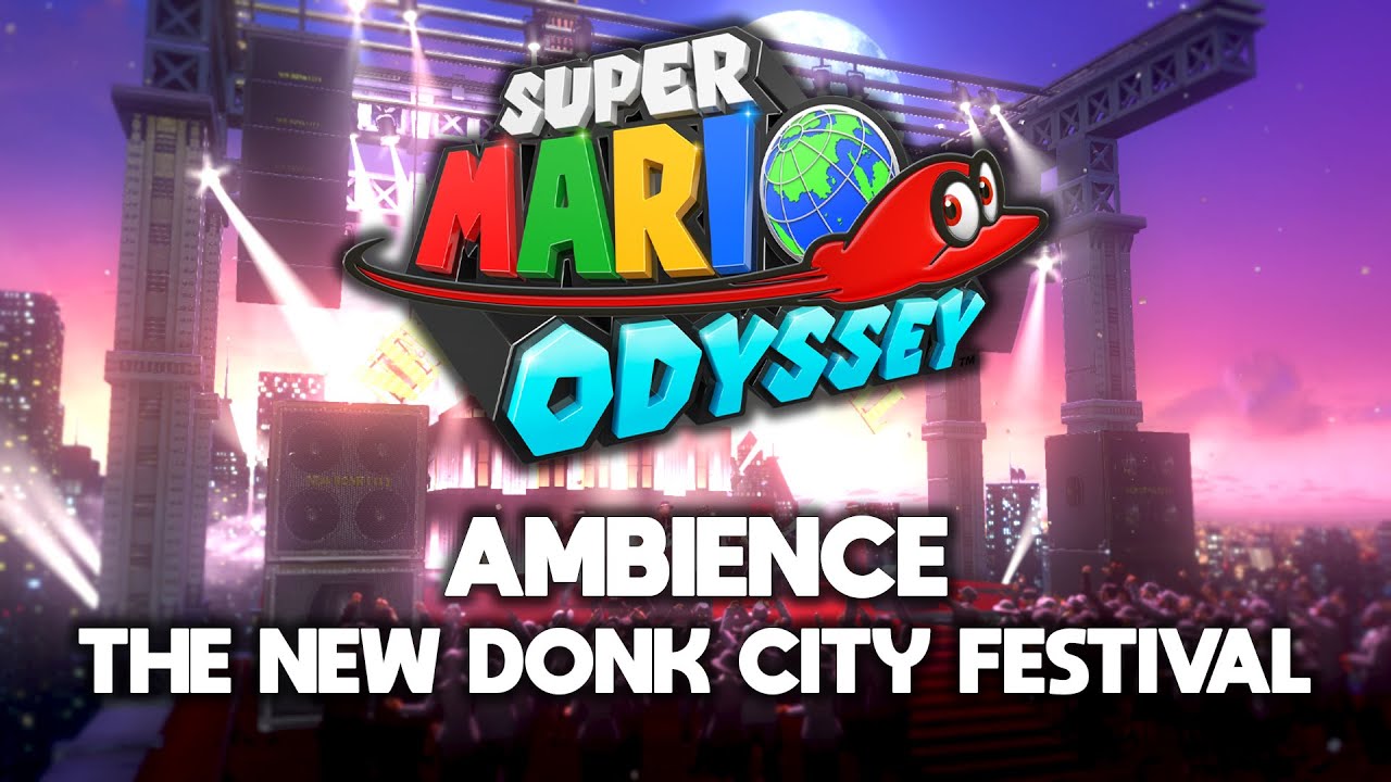Super Mario Odyssey • Ambience New Donk City Festival. • 4K