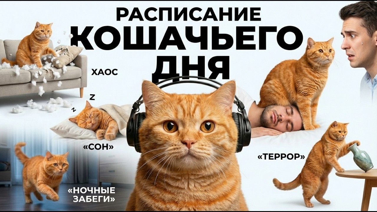 Подкаст Котов | Как проходит день кота