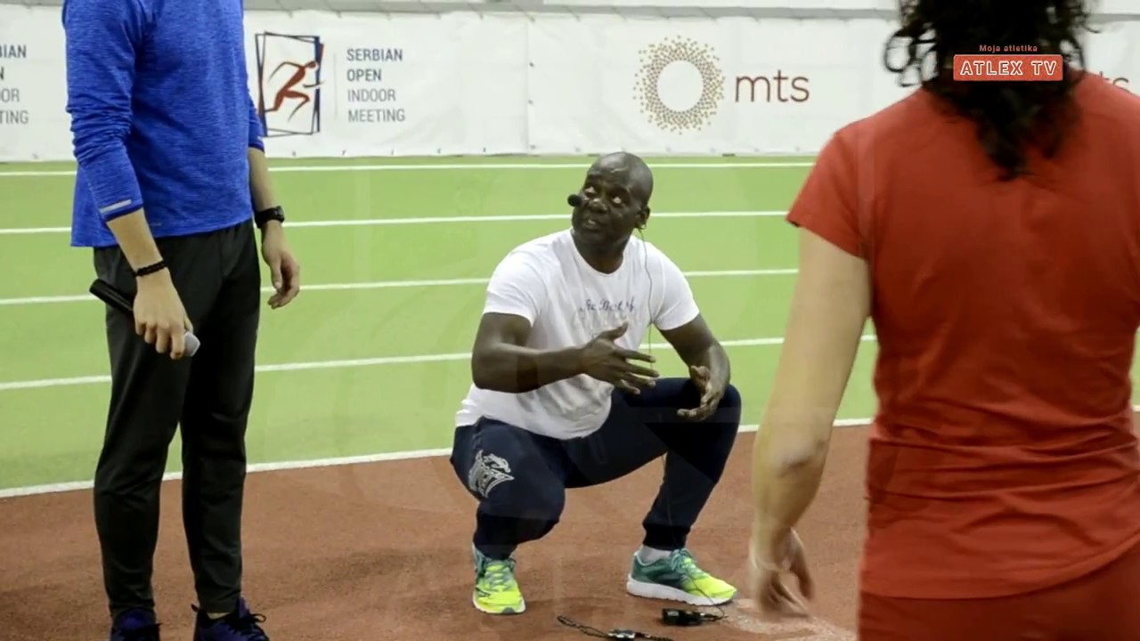 Presentation Ben Johnson in Belgrade 2017