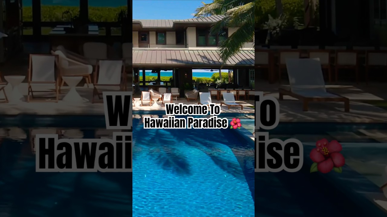 $29.5M of Hawaii Real Estate | Hawaii's Crown Jewel Mansion Tour #luxury #realestate #hawaii #shorts