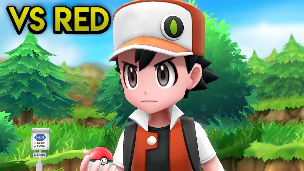 Pokemon Let's Go: Battle! Pokemon Trainer Red