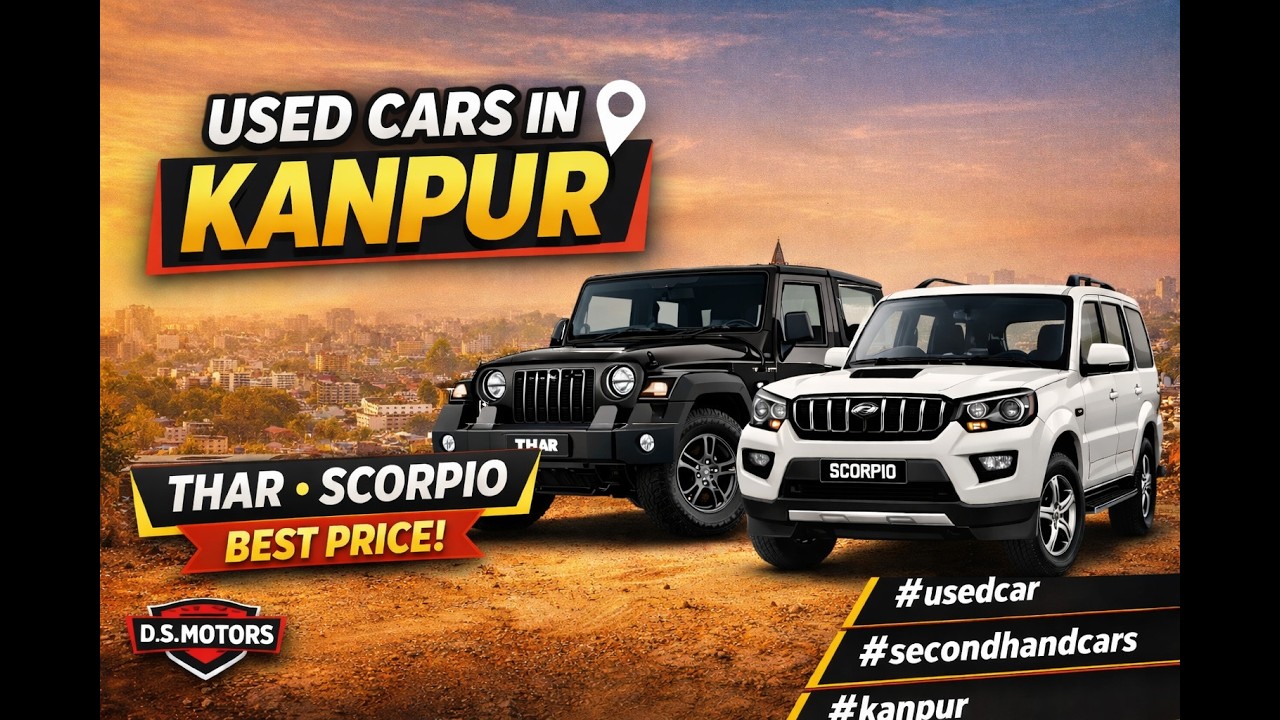Used Cars in Kanpur | Thar, Scorpio Best Price | D.S. Motors #usedcar #secondhandcars #kanpur