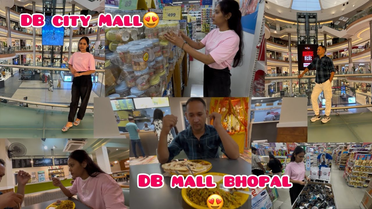 आज हम गए DB City mall😍इतनी ज़्यादा shopping🛍️full मस्ती DB mall मे❤️😍Bhopal Madhya Pradesh