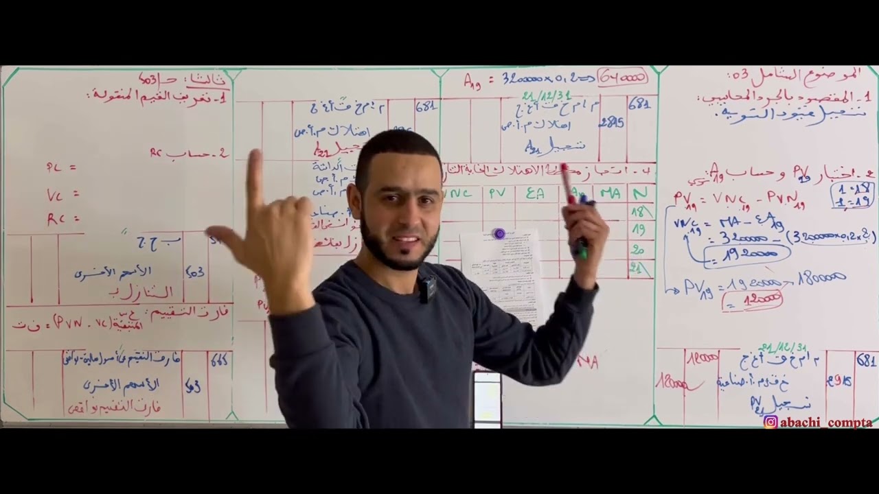 الحصة 14 تمرين شامل رقم 3 مراجعة ✅