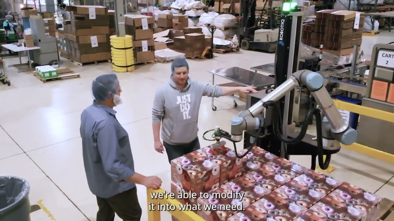 How They Did It: Easy-to-Adapt Cobot Palletizer Keeps the Coffee Flowing