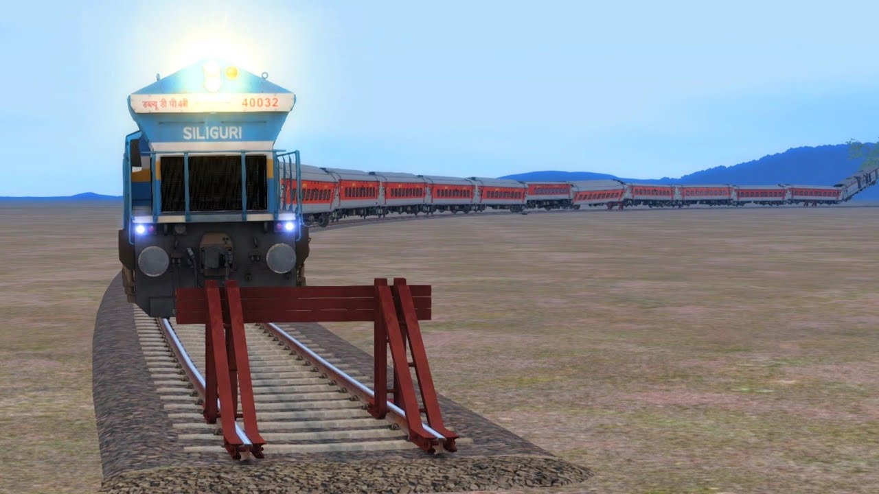 Trains vs End Stop Crashes | Train Simulator – BeamNG.Drive
