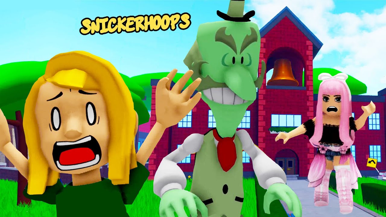 EVIL Teacher SHRINKS the SCHOOL | Roblox Obby Games to Play | Snickerhoops and Sparklies Gaming