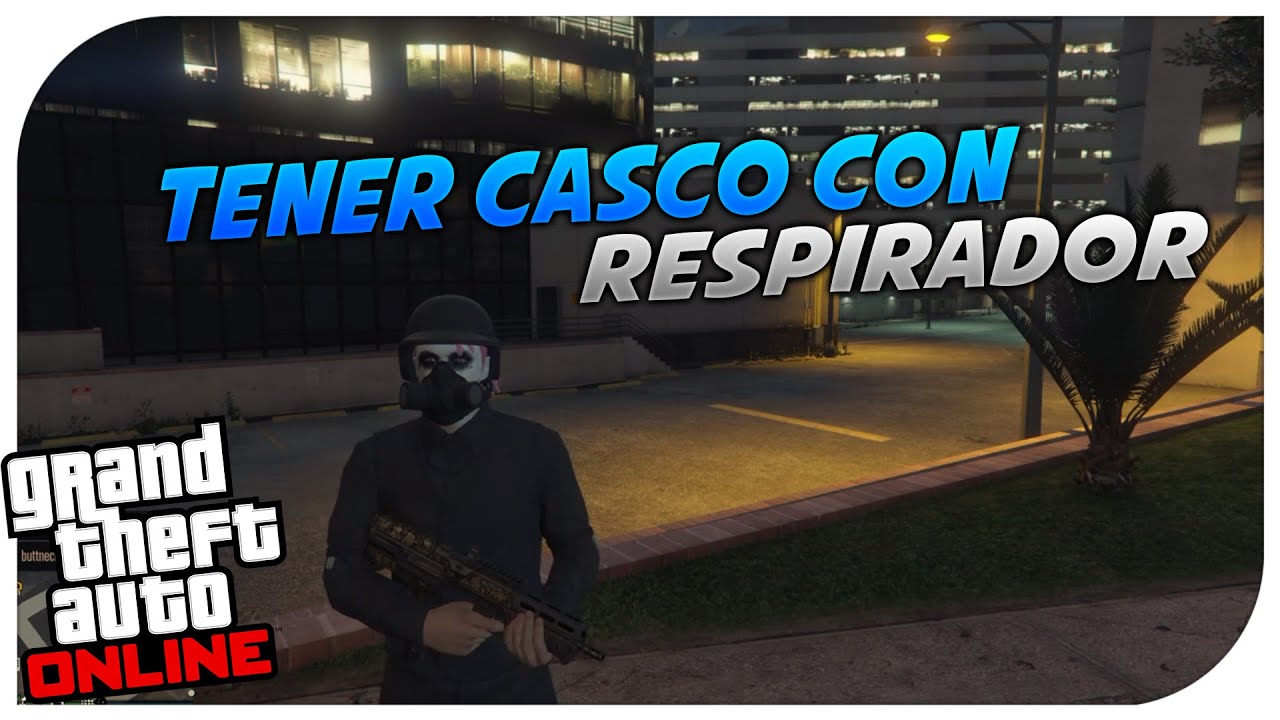 CÓMO USAR CASCO + RESPIRADOR en GTA ONLINE 2025 😱 ¡TRUCO FÁCIL y RÁPIDO!