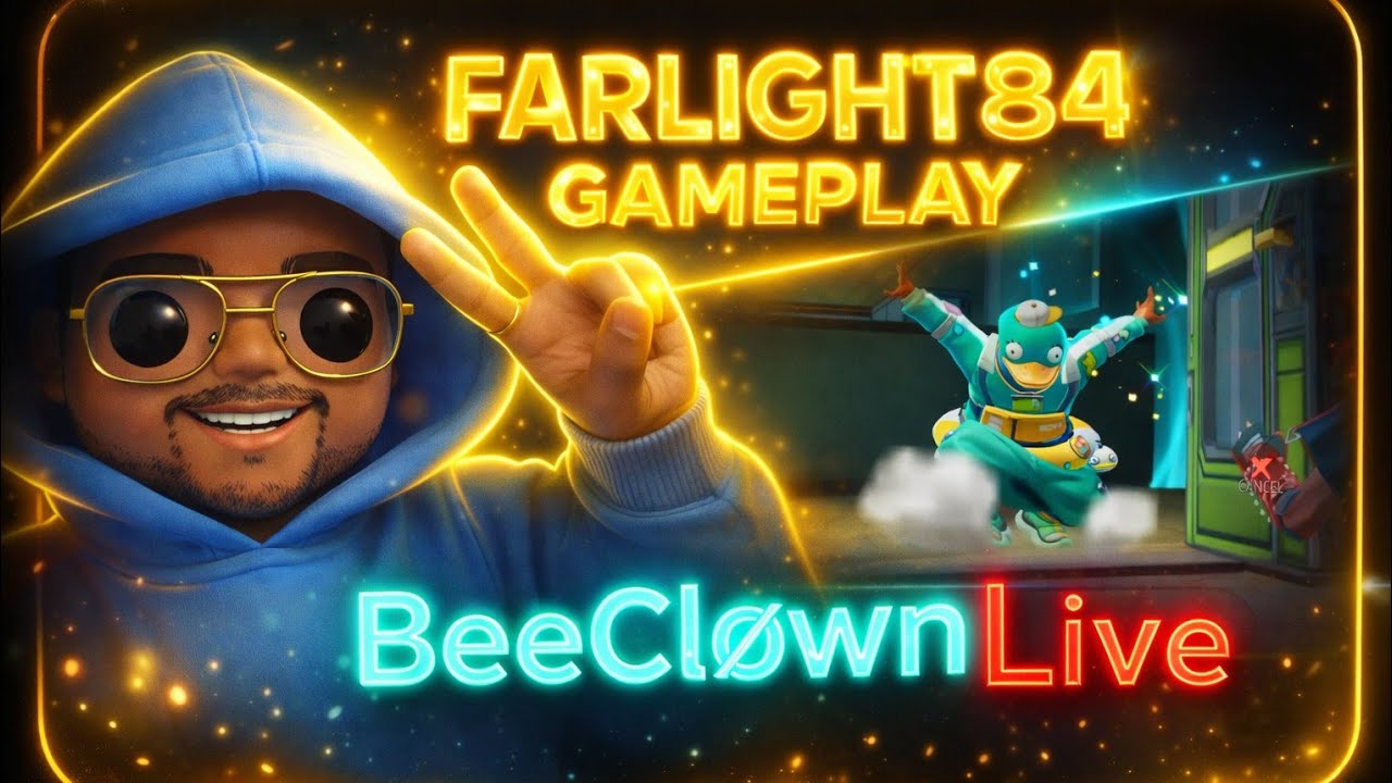 🛑[LIVE] ⚡ Farlight 84 Live Streaming ‼️ Intense Gameplay & Fun Moments 🎮 l BeeCløwn Is Live 😎
