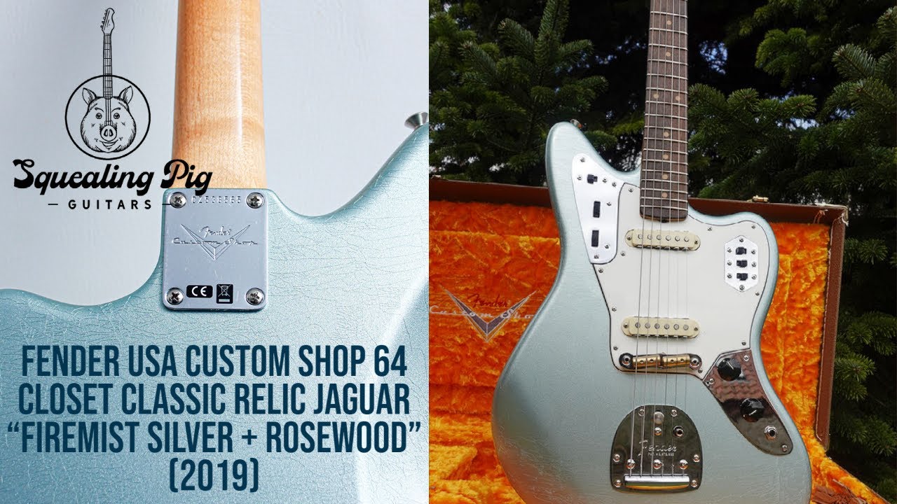 FENDER USA Custom Shop 64 Closet Classic Relic Jaguar 