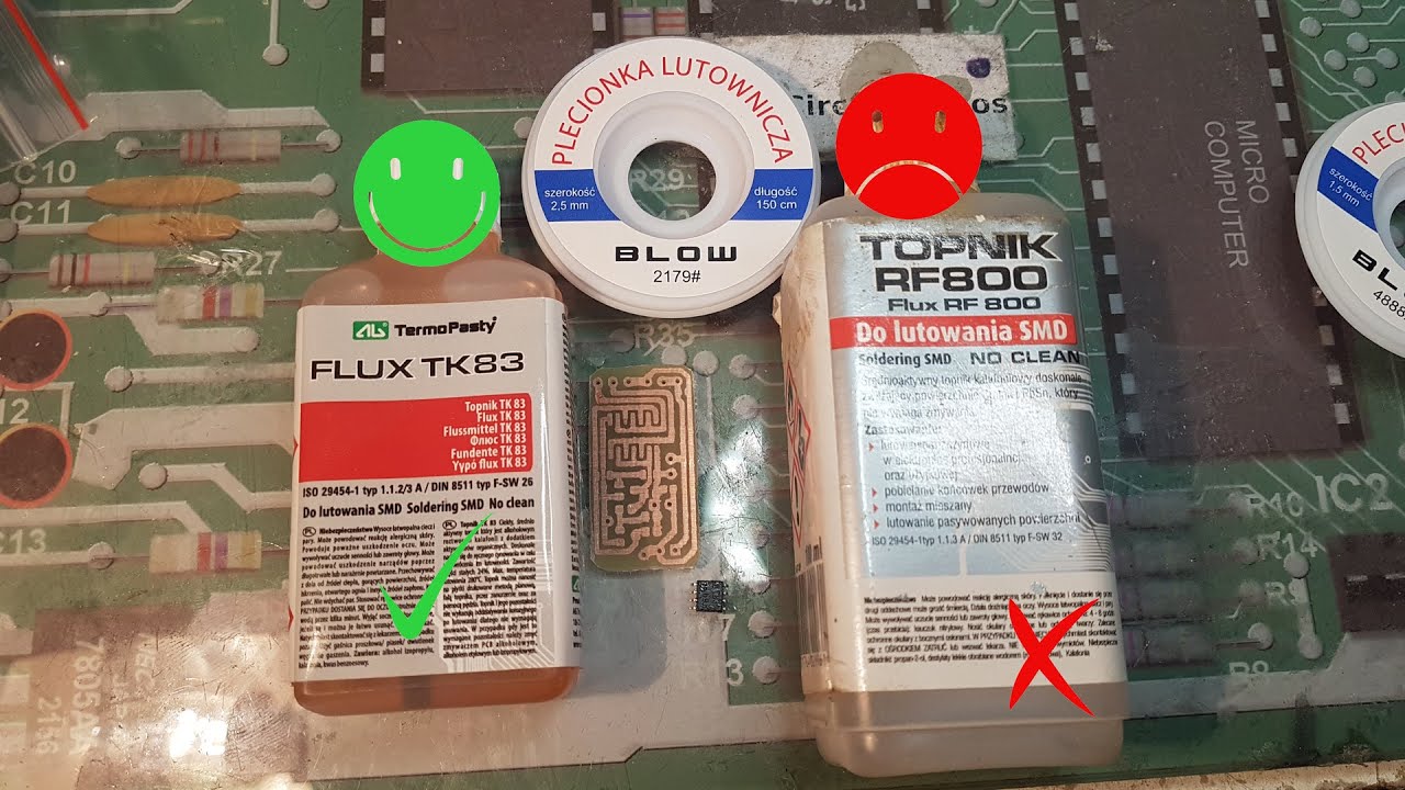 Soldering SOIC components (see description)