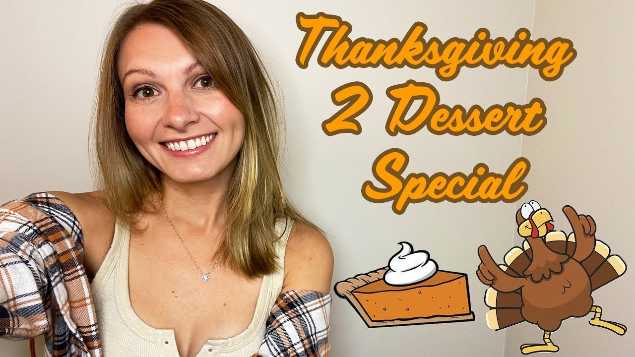 Baking Pumpkin and Sweet Potato Pie for Thanksgiving LIVE!