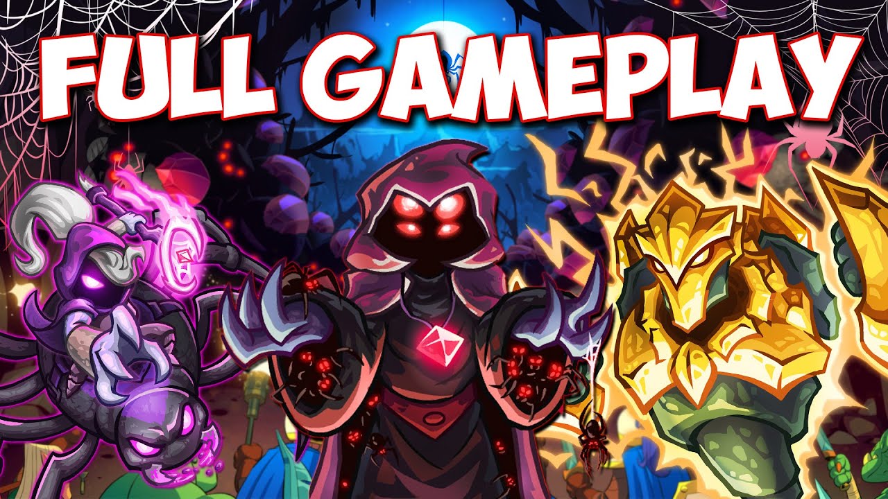 Kingdom Rush Alliance  [ IMPOSSIBLE 3 Stars ] - FULL Walkthrough | ARACHNOPHOBIA