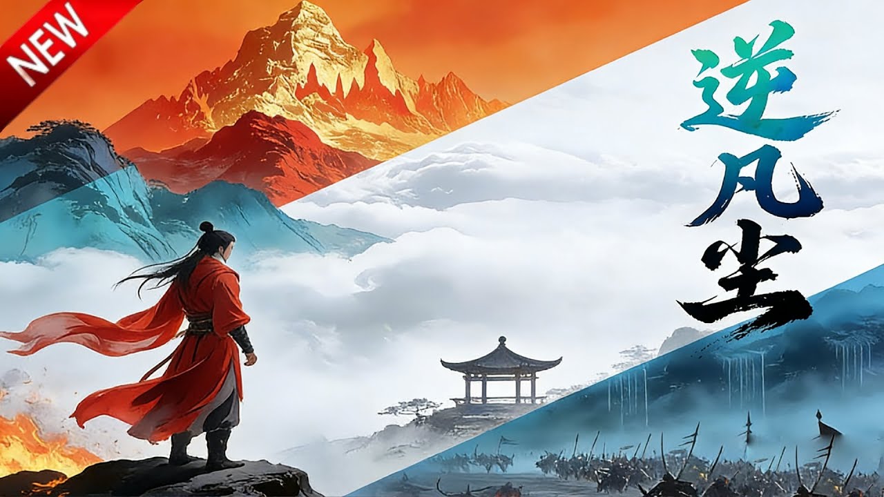 💥【新番上线】五行废灵根少年贺平生，于微末中获得能强化万物的神秘陶盆，以杂役之身，于绝境中执火前行，最终以凡胎撼动修仙界法则强势逆袭！《逆凡尘》全集 Multi SUB #热血 #漫剧 #动漫魔女