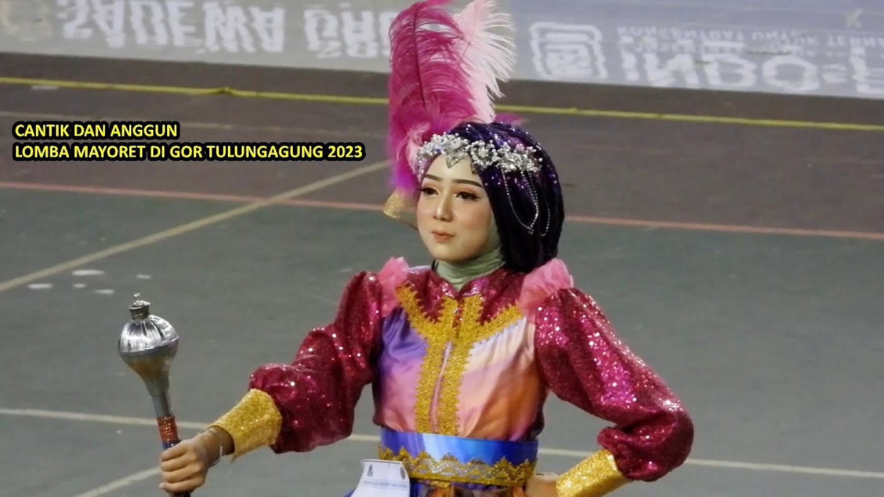 LOMBA MAYORET MARCHING BAND NO.PESERTA 3 D'TASC (KOMPETISI DRUMBAND DI GOR TULUNGAGUNG 2023)