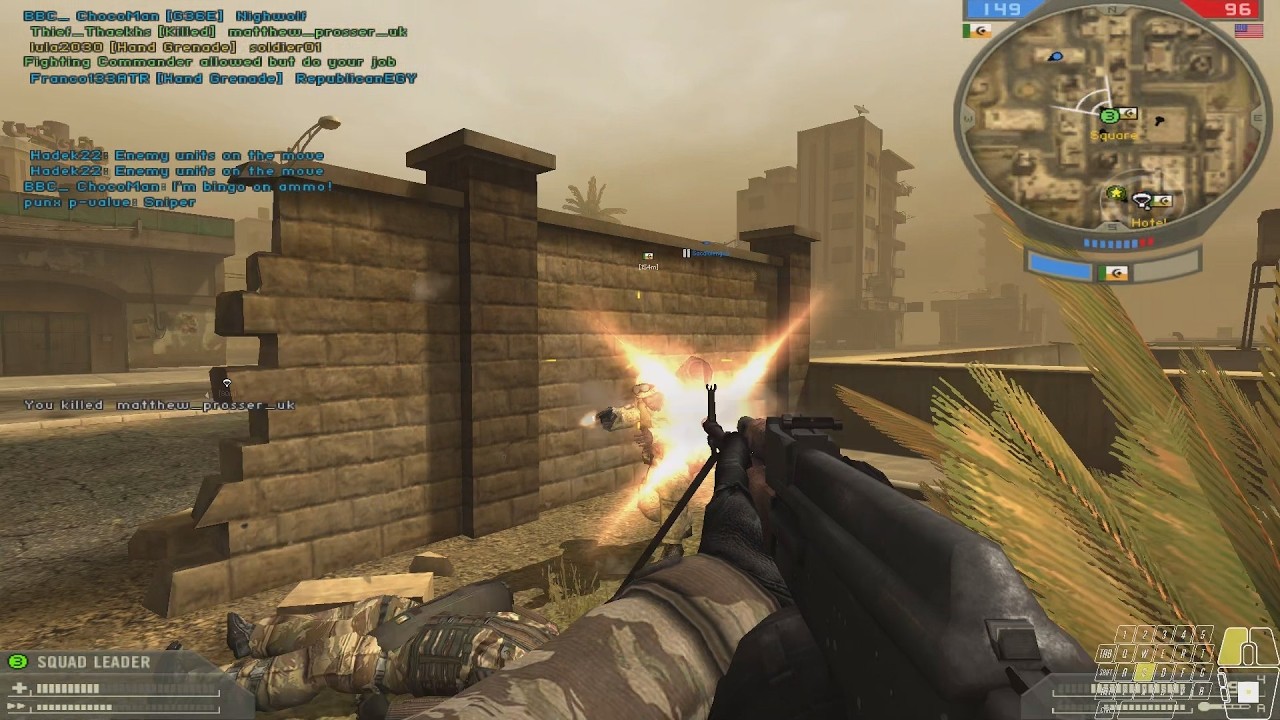 BF2 in 2026 (078) - S1 server - Heal & supply