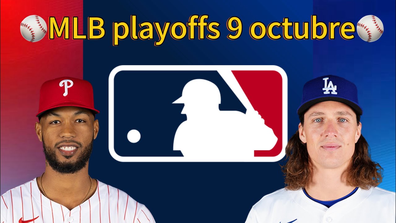 ⚾️MLB playoffs 9 octubre⚾️pron&oacute;sticos ✅ 
