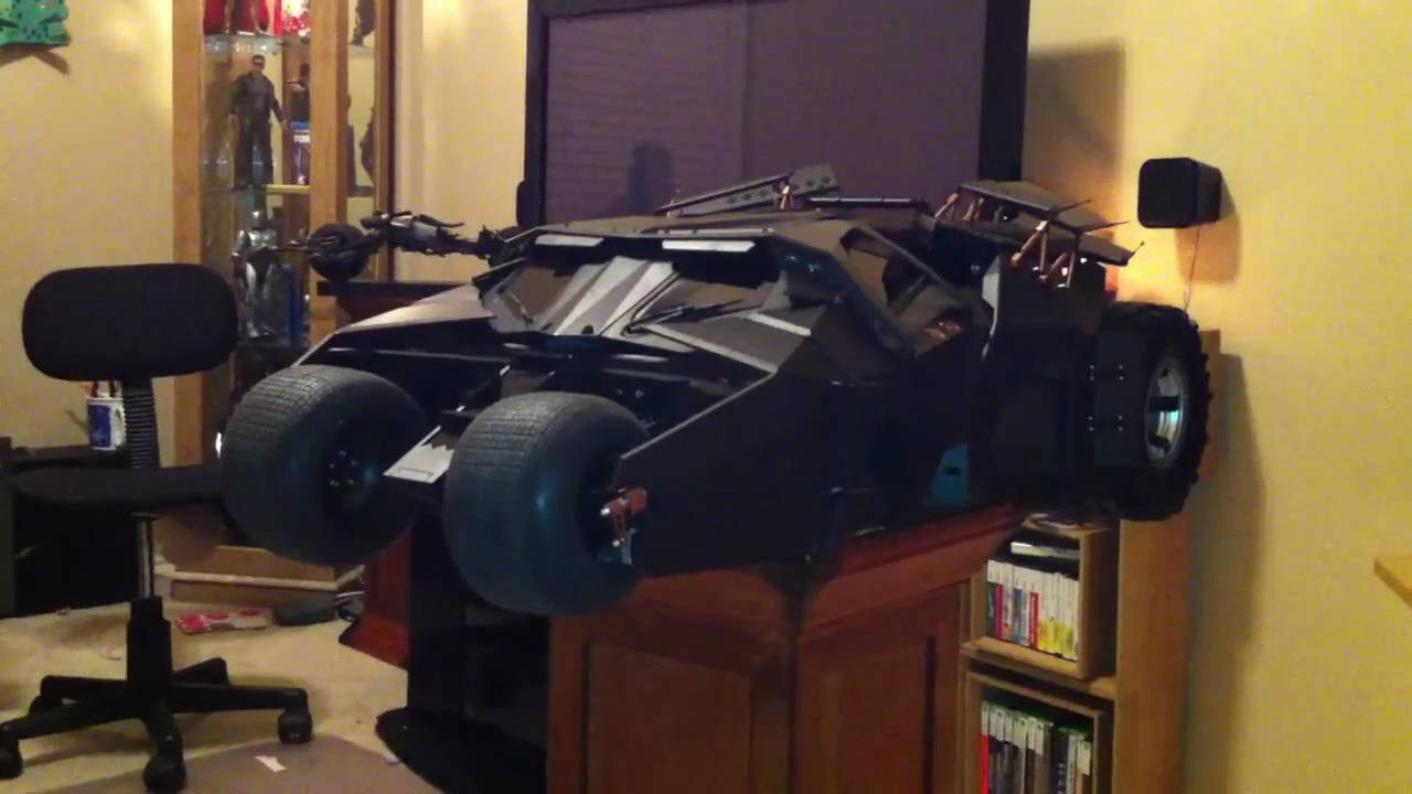 Hot Toys Tumbler Batmobile batman Review Unboxing