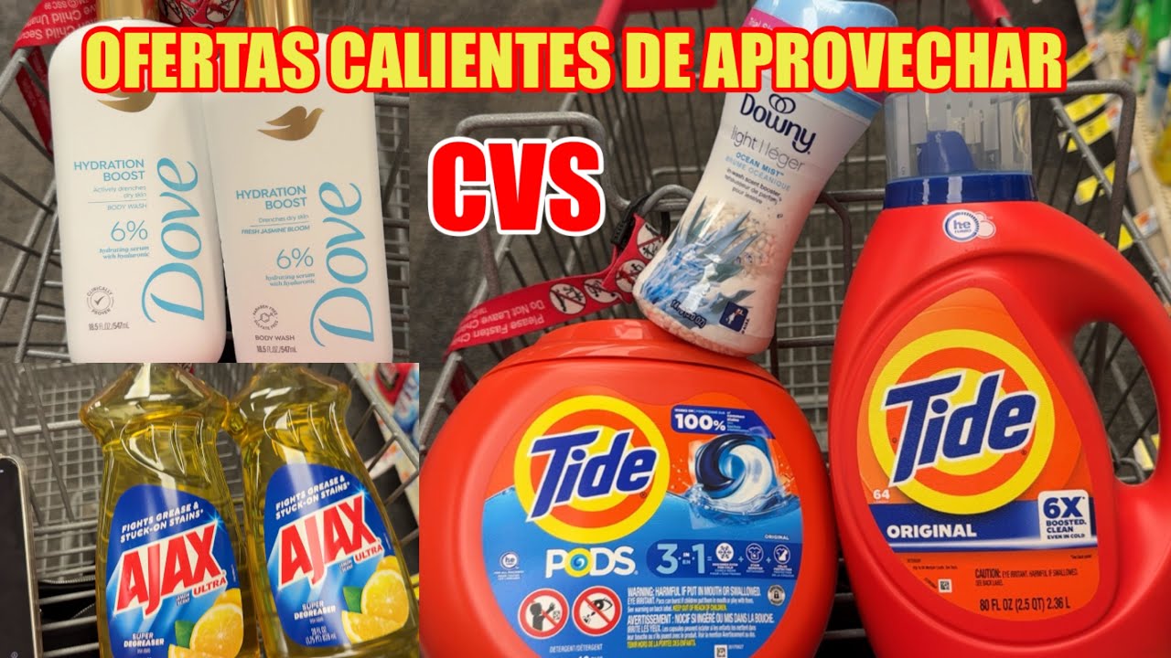 DOVE, TIDE Y M&Aacute;S OFERTAS ECON&Oacute;MICAS ! CVS 12-14-12-20