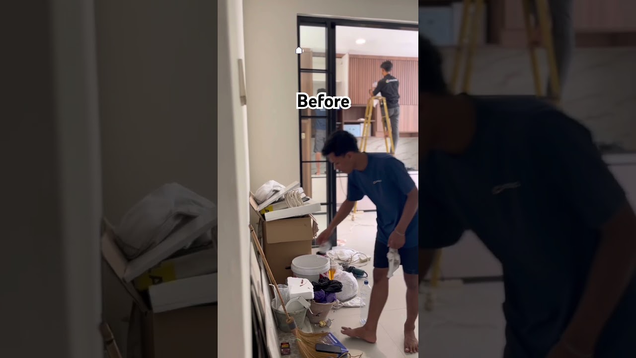 Before after dapur super nyaman #dapurminimalis