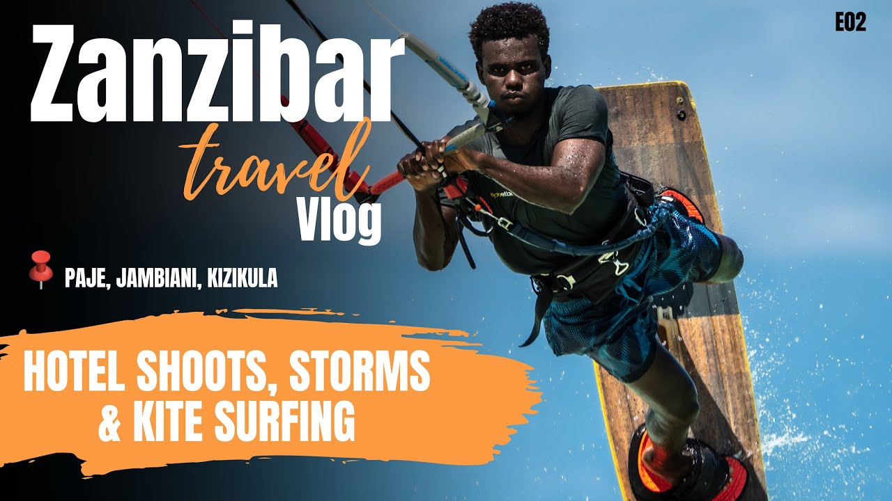 Kitesurfing paradise in Zanzibar