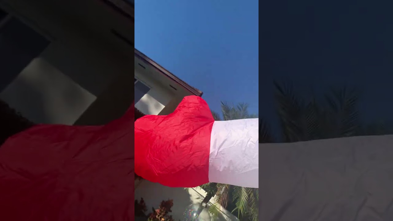 20 foot inflatable snowman