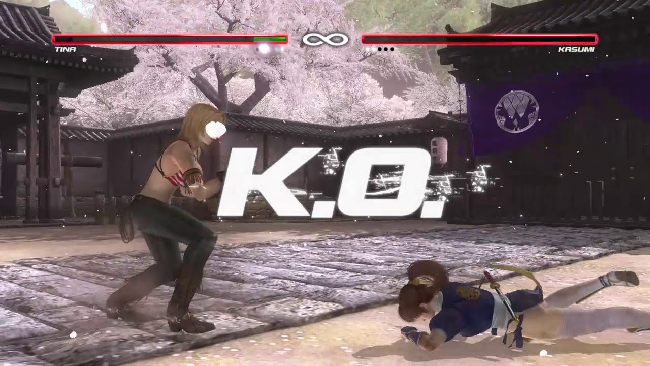 DEAD OR ALIVE 5 Last Round Tina vs Kasumi
