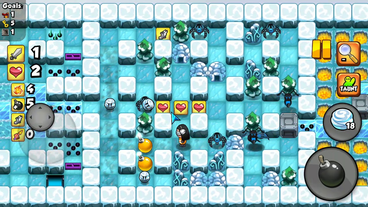 Bomber Friends Winter Quest Level 10 ❄️