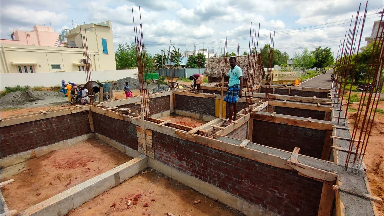 basement belt concrete | Er Kannan Murugesan | தமிழ்