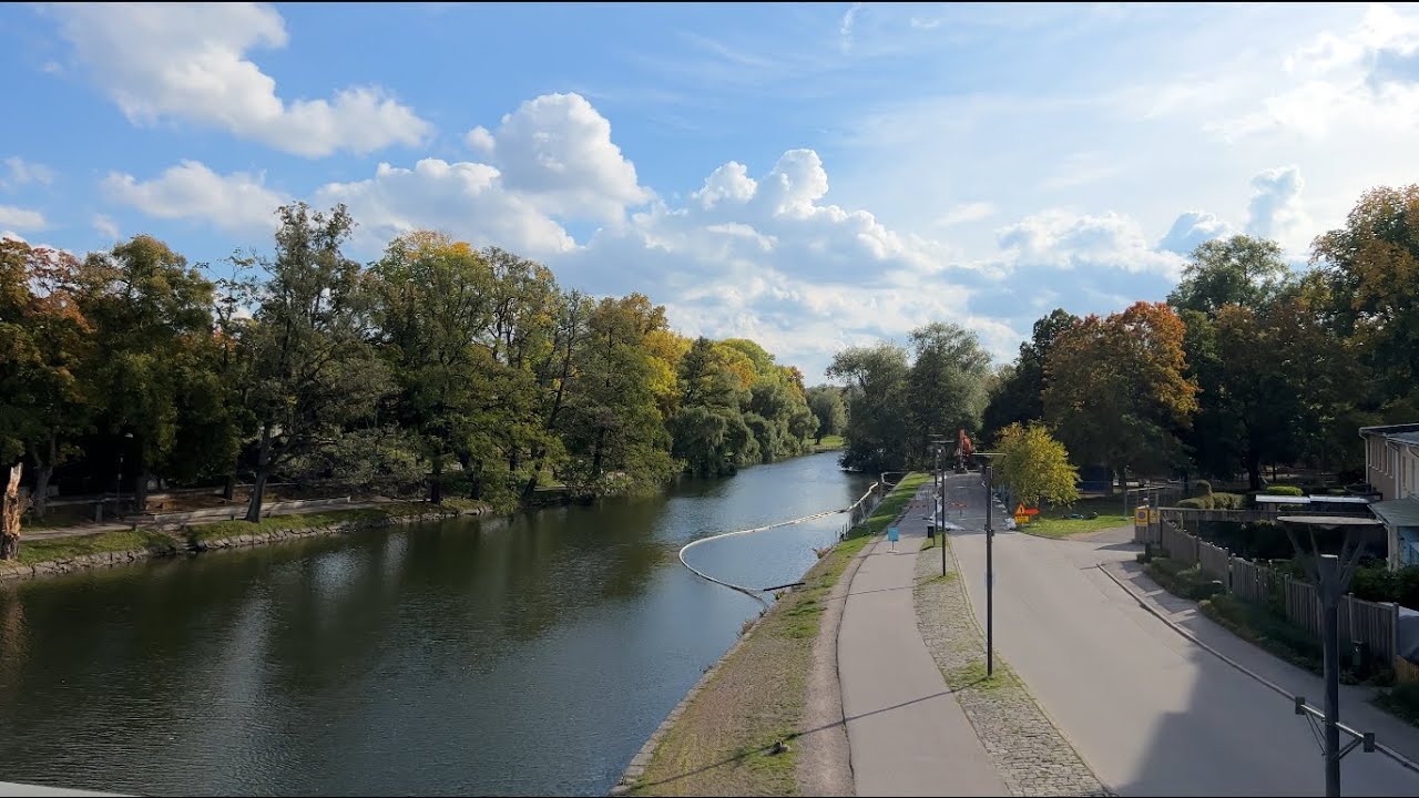 Sweden - Linköping: Virtual walk - City, Valla, Tannefors | October 2022