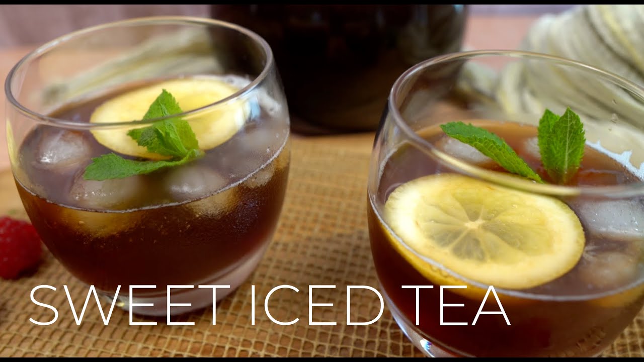 Sweet American Iced Tea🍹  Dulce Y Refrescante 🍋 🧊   Celebrando El Día Del Te A Mi Manera 🇺🇸