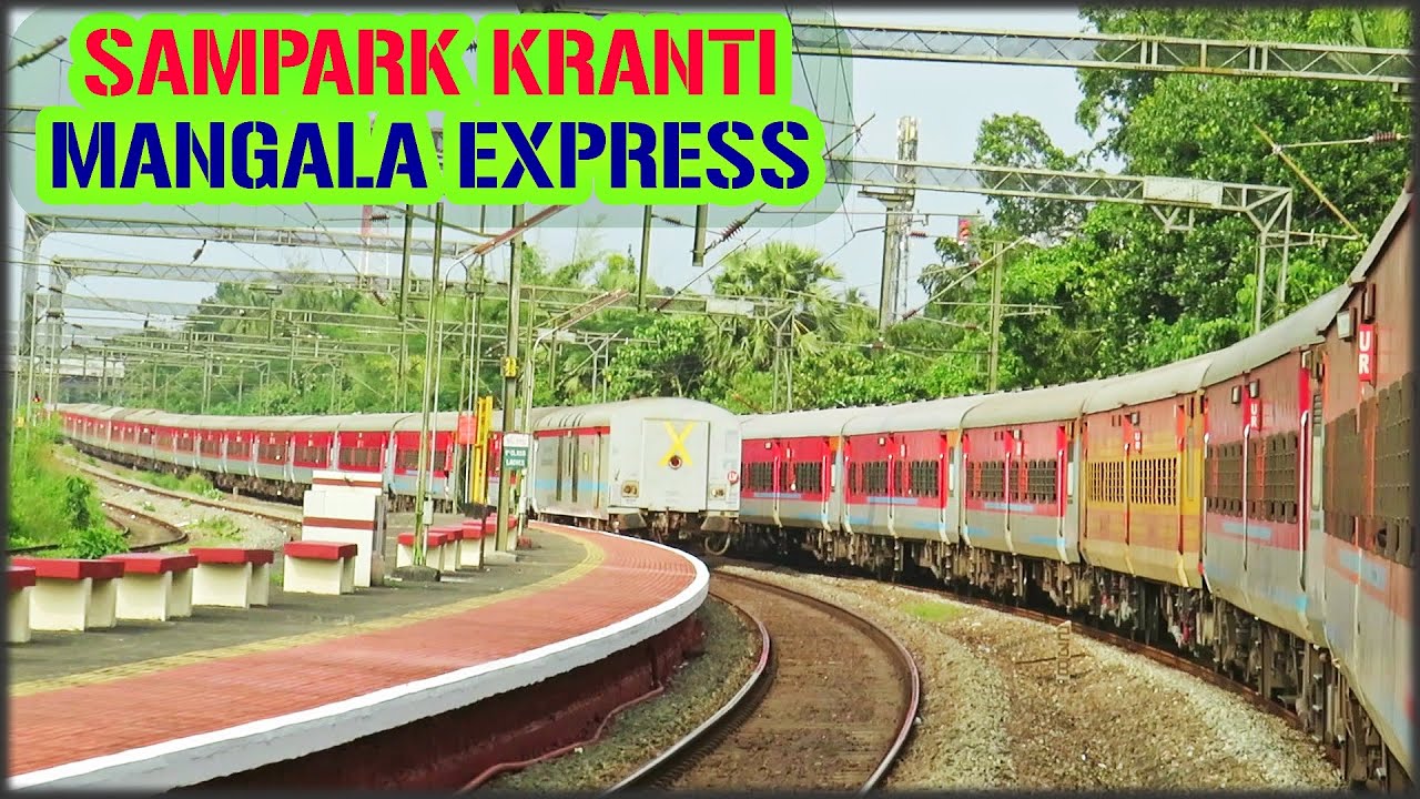 Konkan Kings 🔥 Mangala Express follows Kerala Sampark Kranti