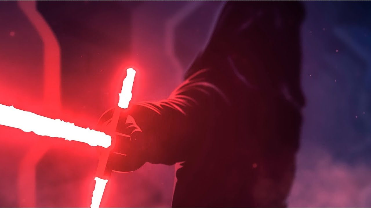 Original Episode 9 Duel of the Fates Kylo Ren Vader's Castle scene - Animated