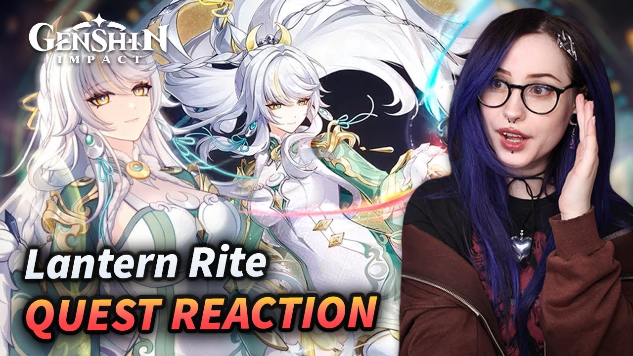 ZIBAI LORE!! Lantern Rite Quest Act 1 & 2 REACTION | Genshin Impact