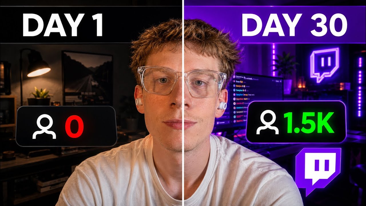 I tried streaming on twitch for 30 days in 2026. (Realistic Results)