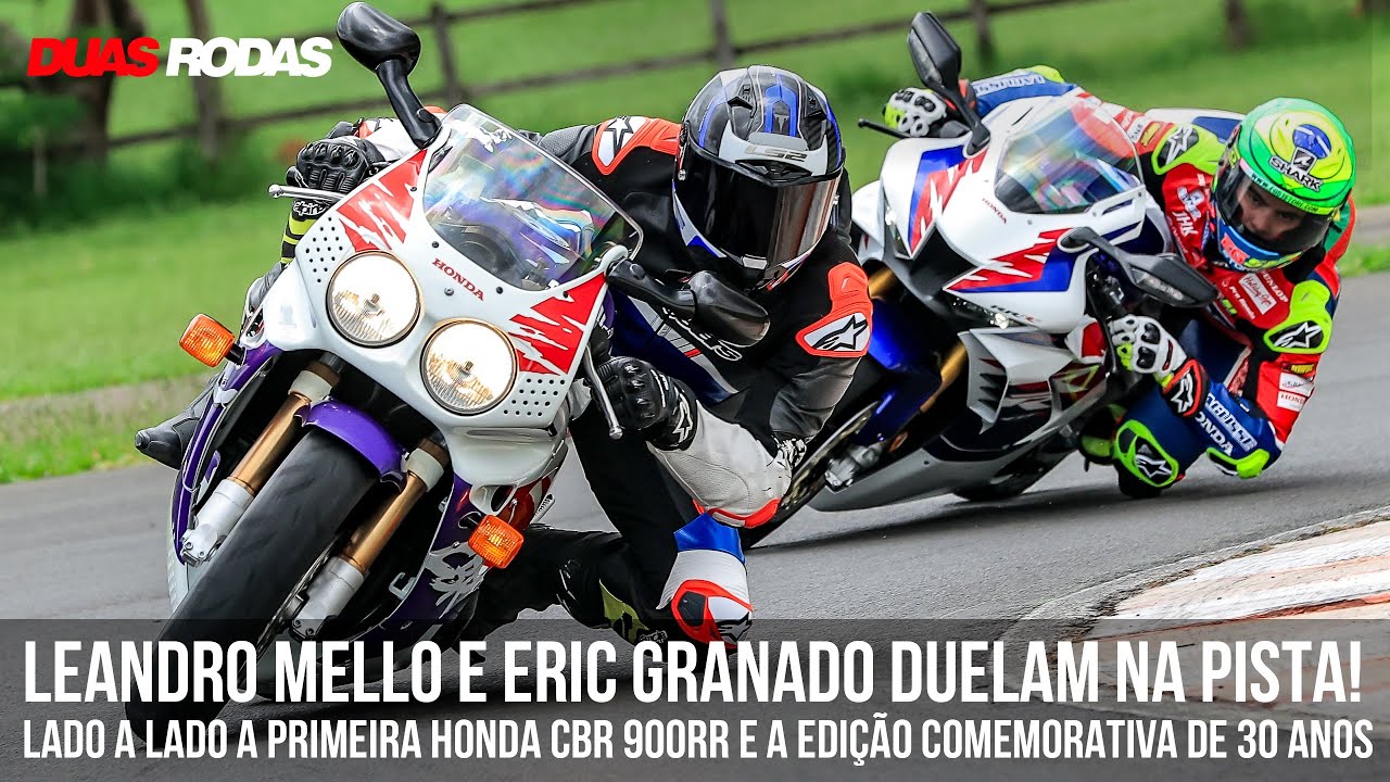 LEANDRO MELLO MOSTRA O QUE MUDOU NOS 30 ANOS DA HONDA CBR: DA 900RR (1992) ATÉ CBR 1000RR-R 2022